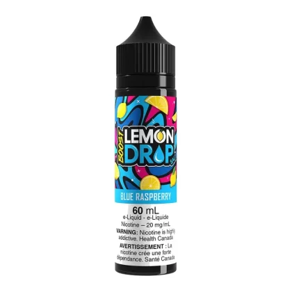 Lemon Drop Boost Salt Nic E-Liquid – Blue Raspberry 60ml