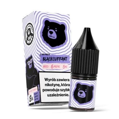 Liquid GO BEARS Classic 6mg 8ml Blackcurrant