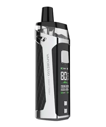 Vaporesso Target PM80 Pod Kit - Silver - Carbon Fibre