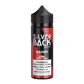 Silver Back E-Liquid | Sandy - Nicotine#0mg>3mg>6mg (6C7AB6)