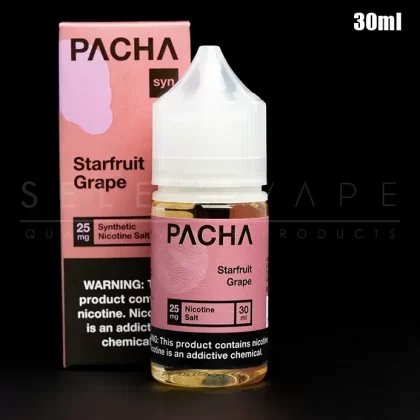 Pacha Mama – Starfruit Grape Nic Salt 30ml