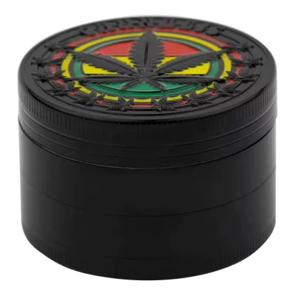 Rasta Leaf Grinder – 52mm