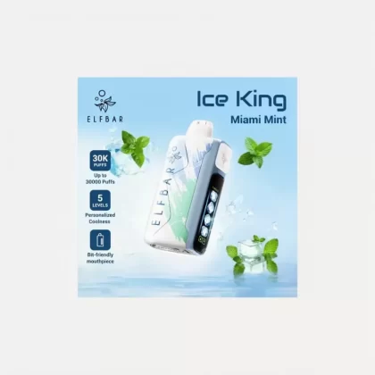 Elfbar Ohne Nikotin Ice King 30000 Puffs – 5 Cool Modes Vape