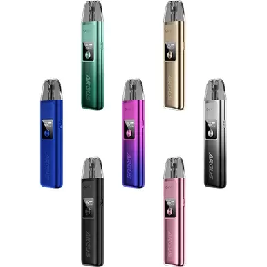 Voopoo Argus G Kit - Color#Sand Drift Gold>Glow Pink>Satin Blue>Space Grey>Racing Green>Aurora Blue>Gloss Black