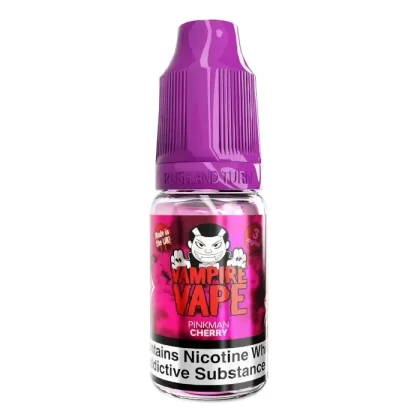 Pinkman Cherry By Vampire Vape 10ml - Nicotine Strength#18mg>3mg>12mg>6mg