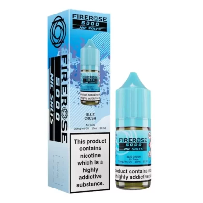Blue Crush Nic Salt E-Liquid Firerose 5000 by ELUX (10ml)