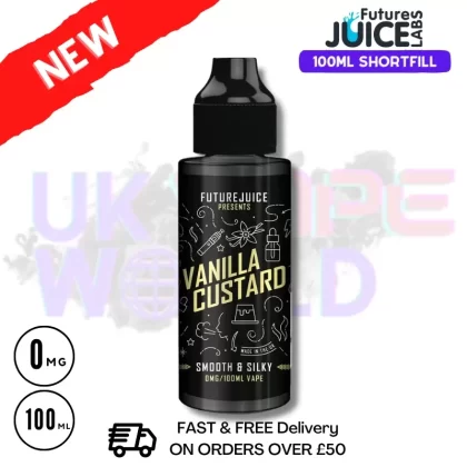 Vanilla Custard Future juice e liquid – £7.99