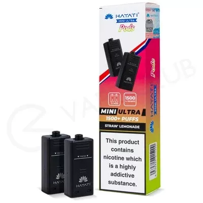 Straw Lemonade Hayati Mini Ultra Prefilled Pods