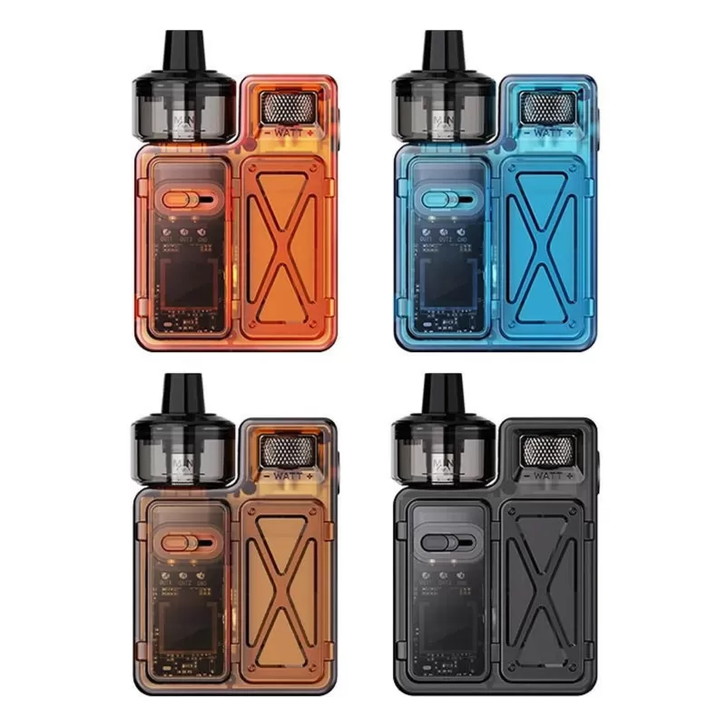 Uwell Crown M 35W Pod System - Black, Blue; Pod Mod - Image 2