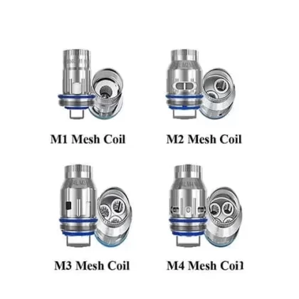 Freemax Maxus Pro 904L M Replacement Coils - Coil Version#M1 - 0.15 Ohm Single Mesh>M1-D - 0.15 Ohm Mesh>M2 - 0.2 Ohm Dual Mesh>M3 - 0.15 Ohm Triple Mesh>M4 - 0.15 Ohm Quad Mesh (461D67)