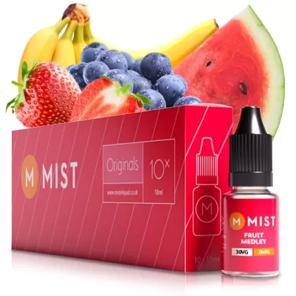 Fruit Medley E Liquid (10x10ml) - 70PG/30VG (Standard) / High 18mg