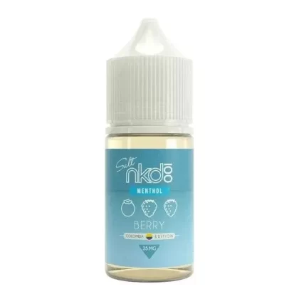 Berry Menthol Nicotine Salt by Naked 100 Colombia Edition - Size#30ml~Nicotine#35MG>50MG