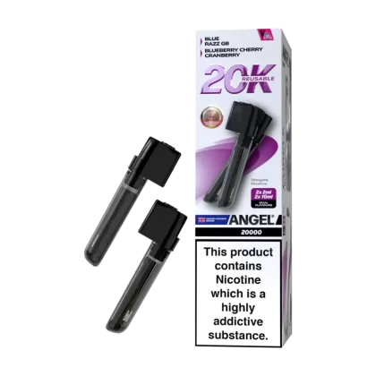 Purple Edition Vapes Bars Angel 20k Refill Pack - 20mg - Vape Product (767C40)