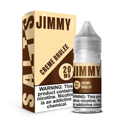 Jimmy the Juice Man Salt Creme Brulee eJuice - Vape Product; Vape Product, Vape Product