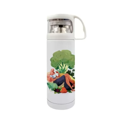 Custom Personalised Photo Thermos Metal Water Bottles (Made in USA, Free Fast Shipping) - Full Printing / One size