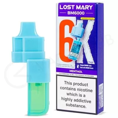 Menthol Lost Mary BM6000 Refill Pack - Ecigpremium