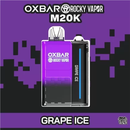 Rocky Vapor Oxbar M20K Disposable Vape – Grape Ice