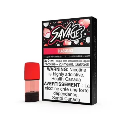 SAVAGE STLTH PODS – CLASSIC ICE