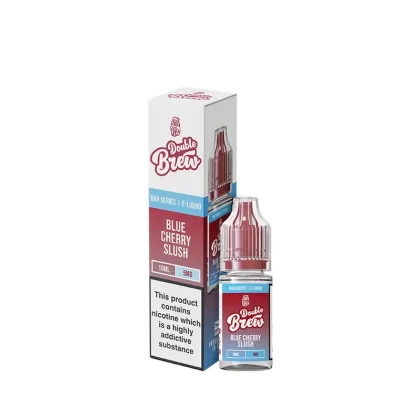 Ohm Brew Double Brew Blue Cherry Slush 10ml Nic Salt E-Liquid - 5mg