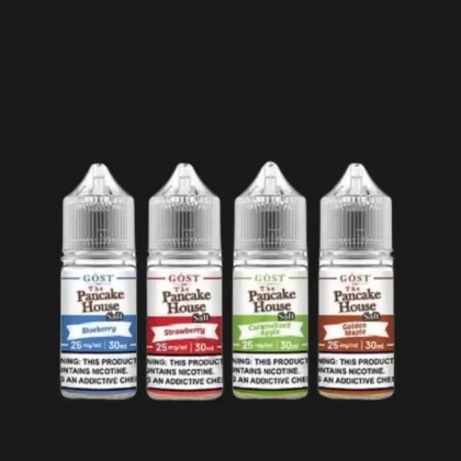 THE PANCAKE HOUSE SALT BY GOST VAPOR 30ML - Golden Maple / 25mg