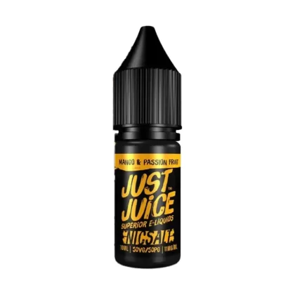 Just Juice Mango & Passion Fruit Nic Salt Vape Juice - 10 Pack - Strength 20mg