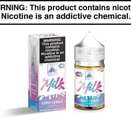 BERRY CRUNCH BY THE MILK SALT NIC 30ML - Vapejuice