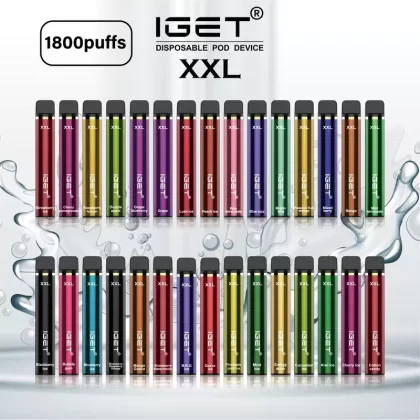 Wholesale Original IGET XXL Disposable Vape Device 1800puffs 950mah ( )