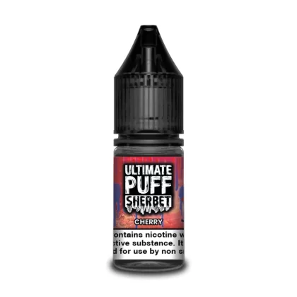 Ultimate Puff Sherbet Cherry 10ml Vape Juice - 10 Pack - Strength 6mg