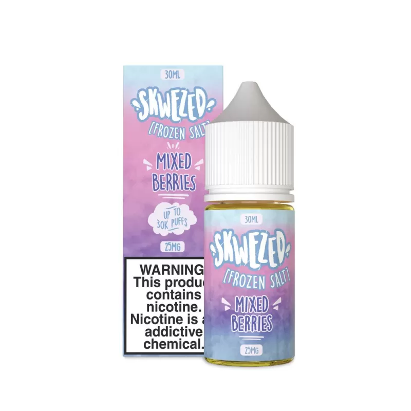 Skwezed Frozen Mixed Berries 30ml Salt E-Juice - Ecmvape