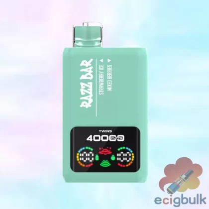 Razz Bar 40000 Puff Disposable Vape with 10 Double Flavors & Rechargeable