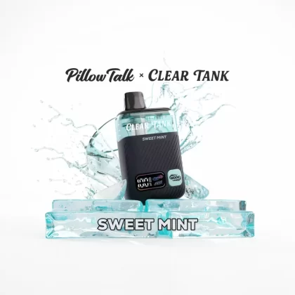 Pillow Talk CLEAR 60K 5% Nicotina 900mAh Doble Malla Modo Dual - Fumotvapemexico