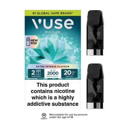Mint Ice Vuse Pro Pods - Vapeshop Co