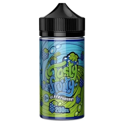 Tasty Fruity Blackcurrant 200ml Vape Juice