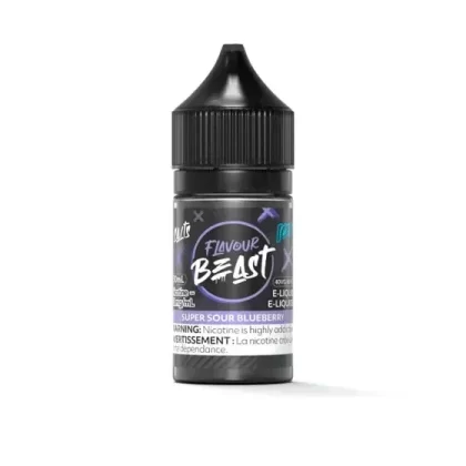 Flavour Beast E-Liquid – Super Sour Blueberry Iced – 30 ML