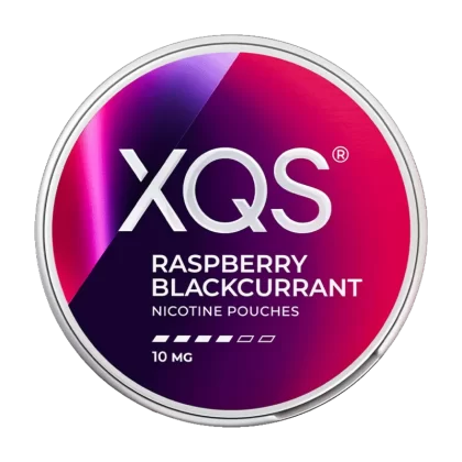 Raspberry Blackcurrant XQS Nicotine Pouches - Vapeshop Co