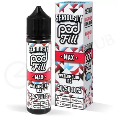 Watermelon Ice Shortfill E-Liquid by Seriously Pod Fill Max 40ml - Ecigpremium