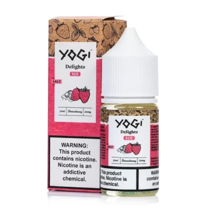 Yogi Delights Salt Strawberry Ice eJuice - Vape Product, Vape Product