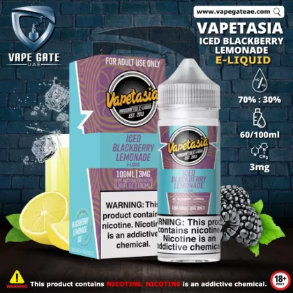 Iced Blackberry Lemonade 60ml by Vapetasia - 3 mg / 60 ml