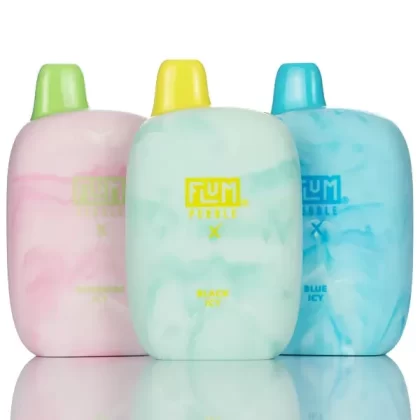Flum Pebble X 6000 Puffs Disposable Vape - 14ML - Sunshine Icy