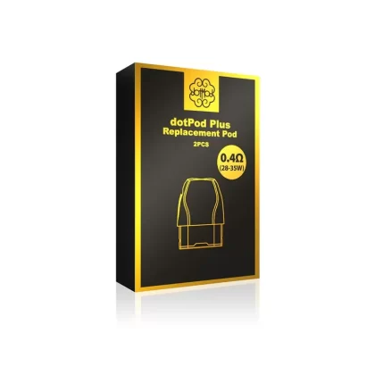 dotPod Plus Replacement Pods - Resistance#0.4 Ohm>0.6 Ohm>0.8 Ohm
