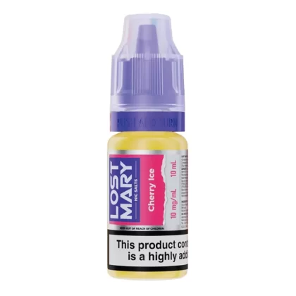 Cherry Ice Nic Salt E-Liquid by Lost Mary (10ml) - 10mg