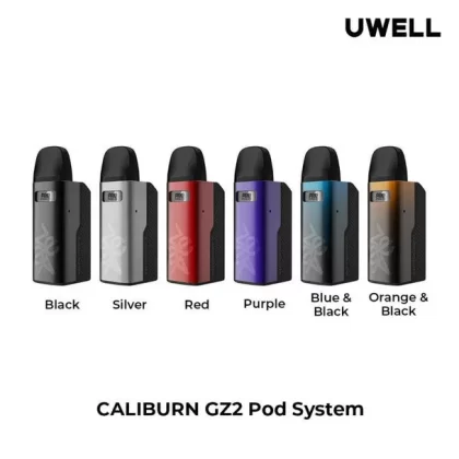 Uwell Caliburn GZ2 Pod Kit - Silver - Skullvaping