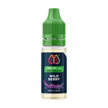 Wild Berry E-Liquid by Aquavape - 10ml - 3mg - Vape Product