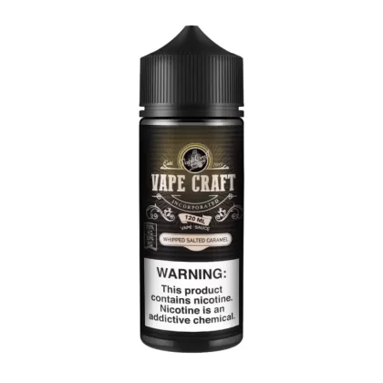 Vape Craft Whipped Salted Caramel Vape e-Liquid 120mL - Vape Product, Vape Product