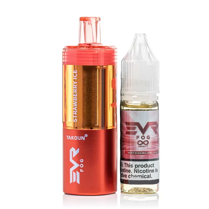 EVR FOG 100K Refillable Disposable Pod - Grape Ice
