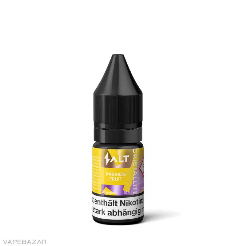 Salt Cristallite Liquid – Passion Fruit - VapeApe; 20mg/ml - Image 3