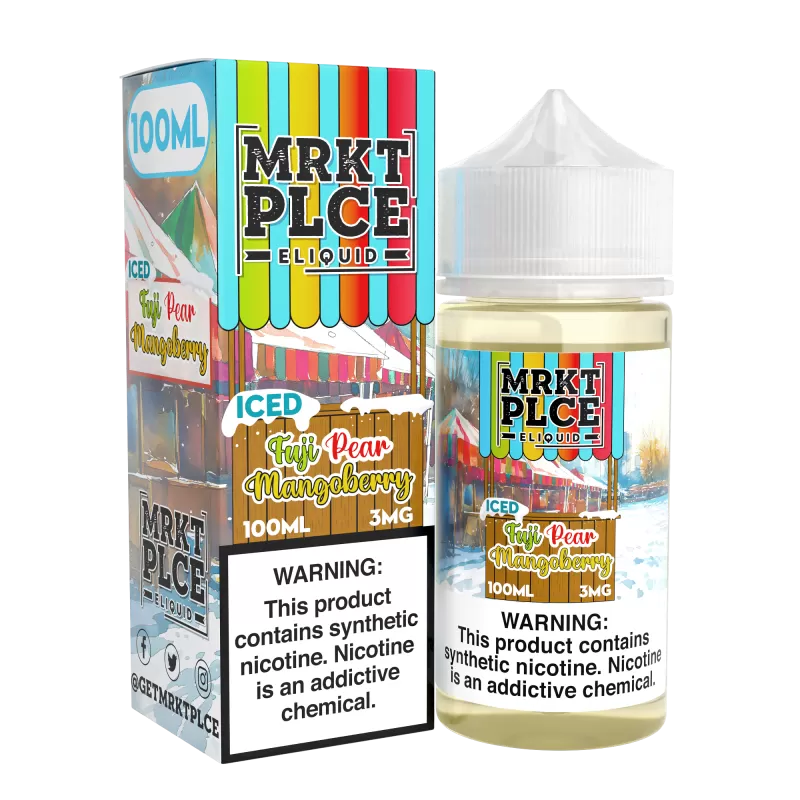 MRKTPLCE - ICED Fuji Pear Mangoberry - 100ML E-Liquid - 6MG