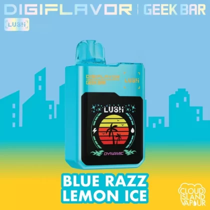 GEEK BAR DIGIFLAVOR LUSH Disposable Vape – Blue Razz Lemon Ice