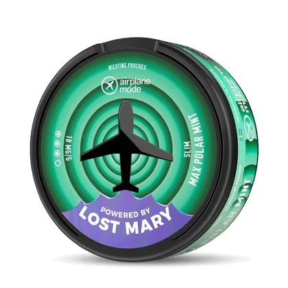 Max Polar Mint Lost Mary Airplane Mode Nicotine Pouches - 88Vape