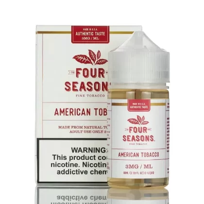 Four Seasons E-liquids - American Tobacco - 60ml - 6mg
